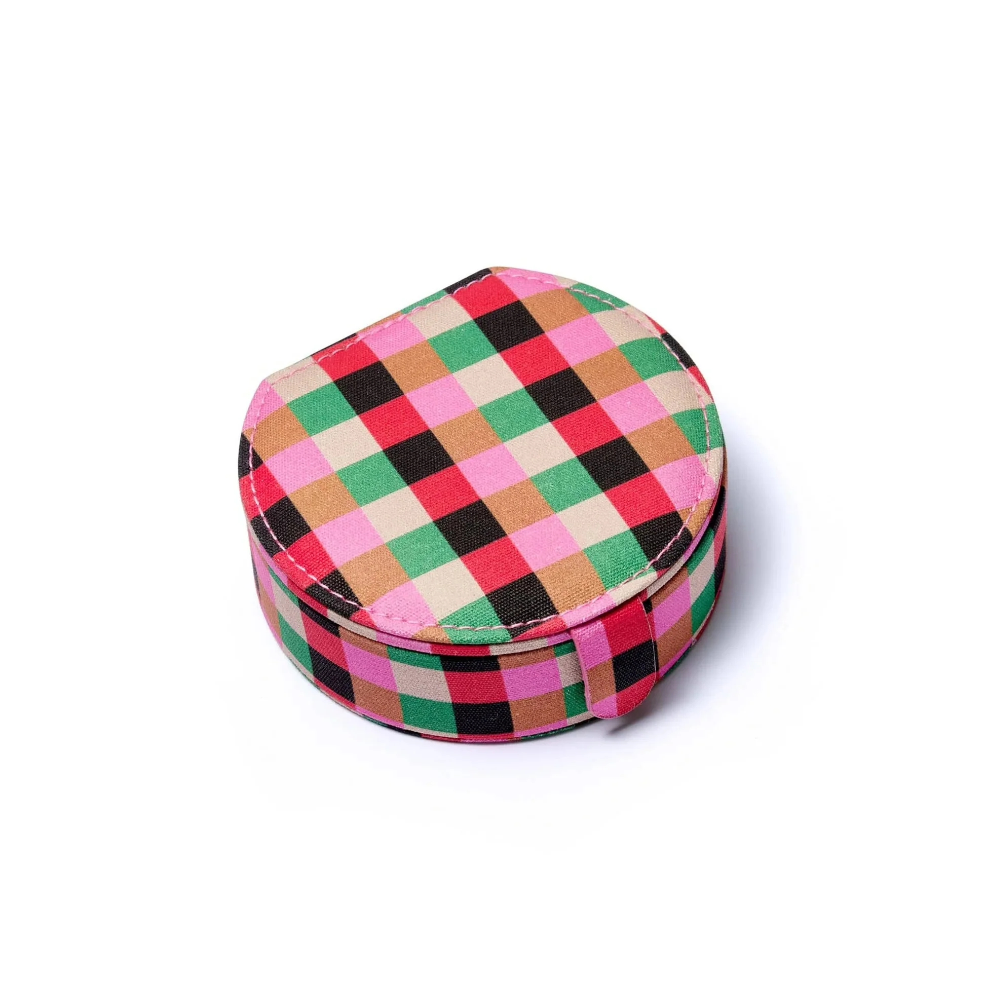 Daisy Shrimps Compact Pink Jewellery Case - Image 5