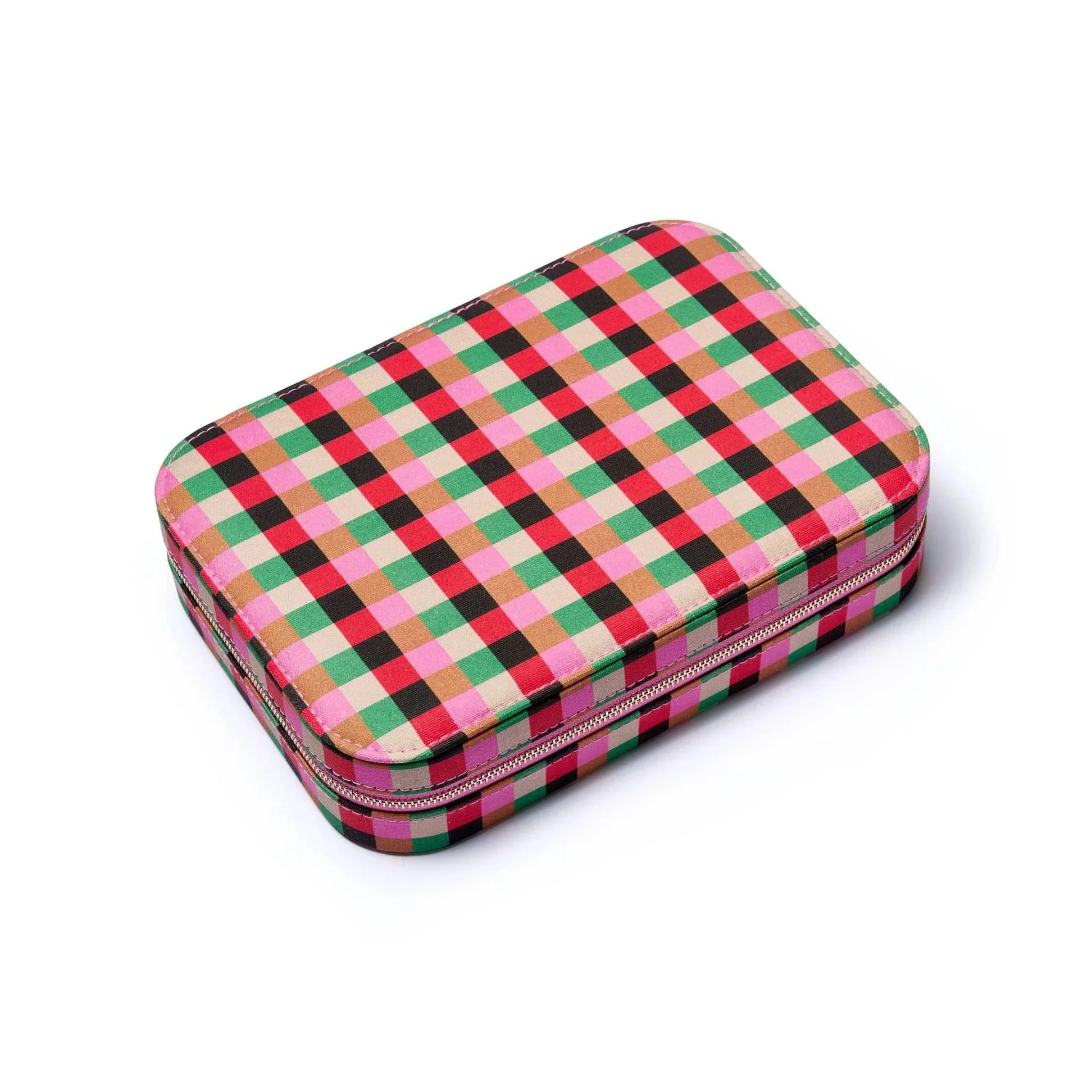 Daisy Shrimps Large Pink Jewellery Case - Image 5