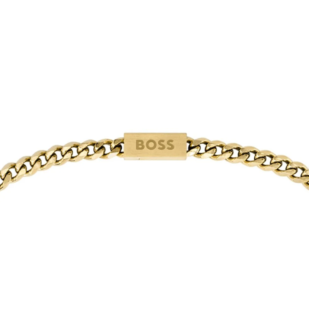 Boss Gold Chain Mens Necklace - Image 3