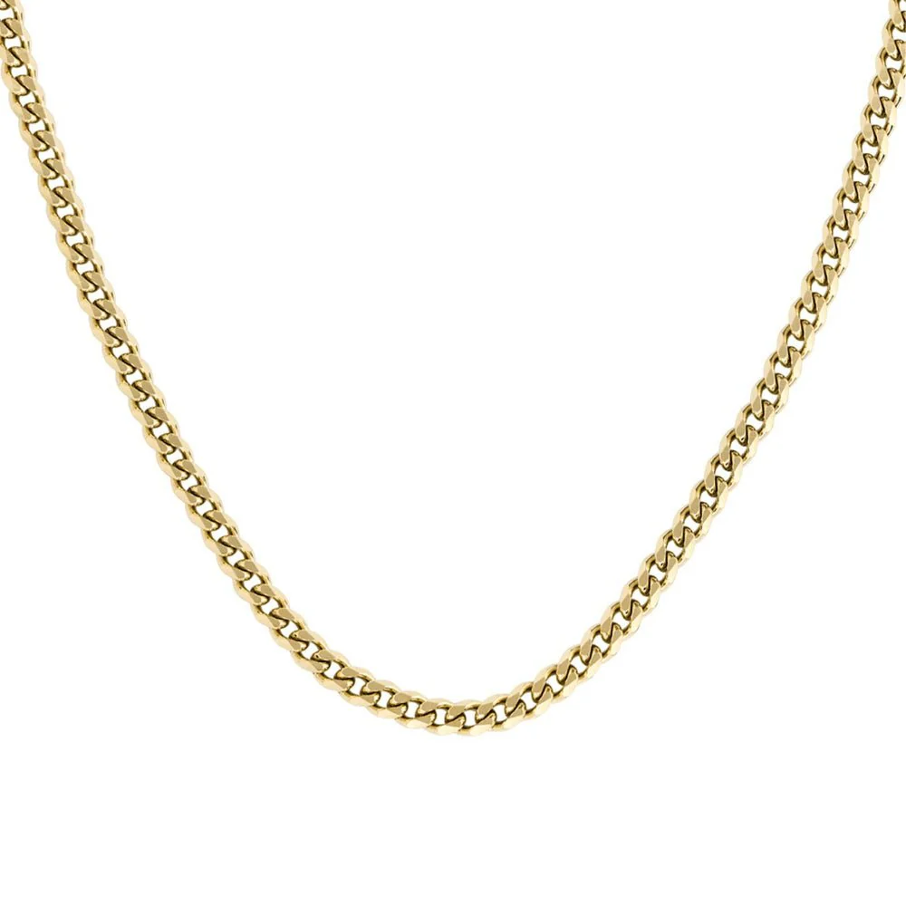 Boss Gold Chain Mens Necklace - Image 4