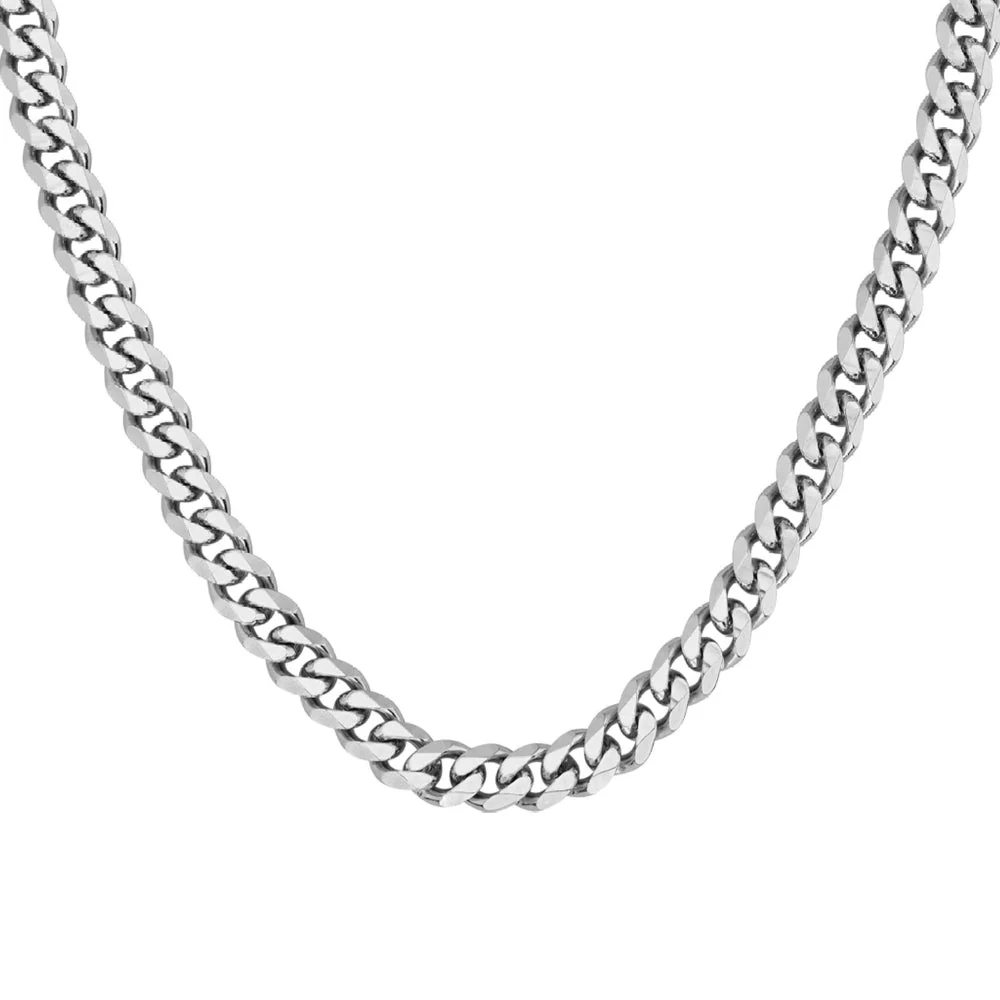 Boss Silver Chain Mens Link Necklace - Image 3